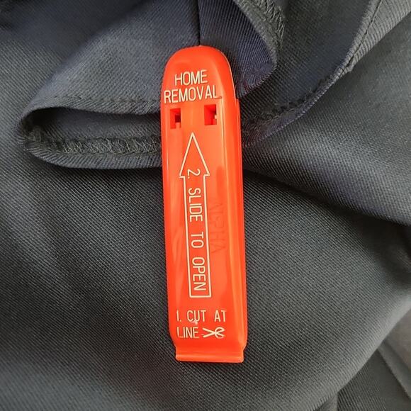 Alfred Sung Women's Midnight Blue Criss-cross Off The Shoulder Gown Dress D751 0 - Picture 13 of 14